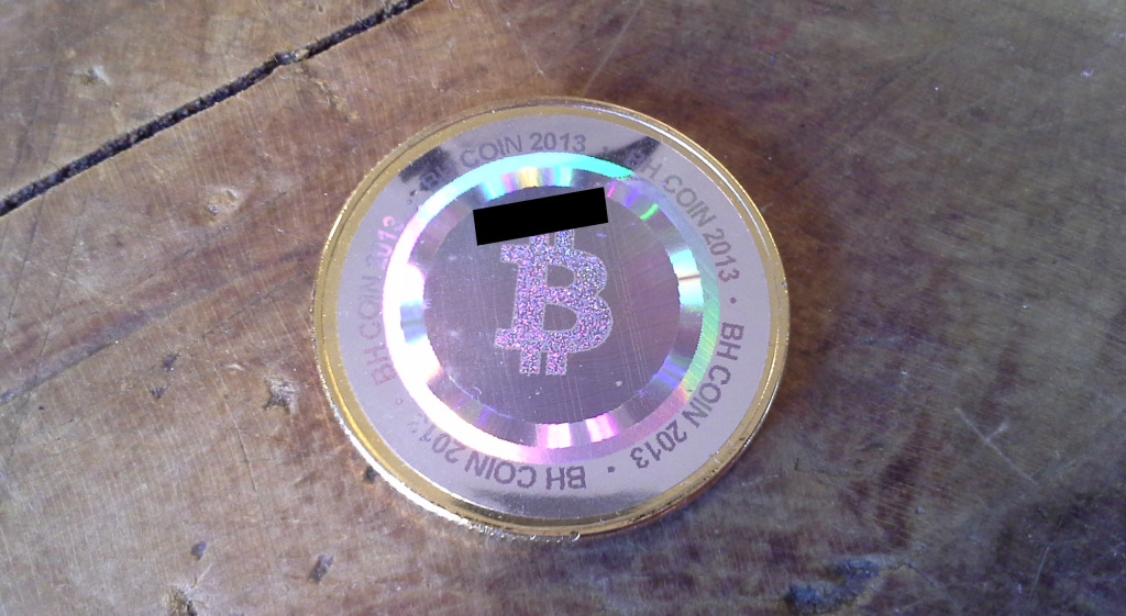 bhCoin series one reverse.