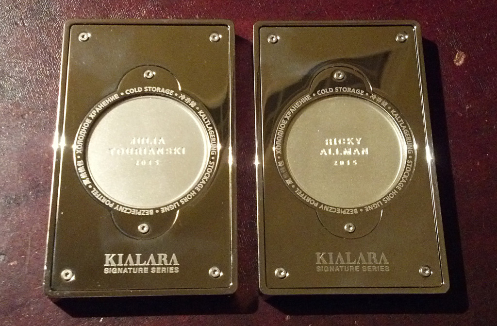 The Kialara Signature Series, reverse.