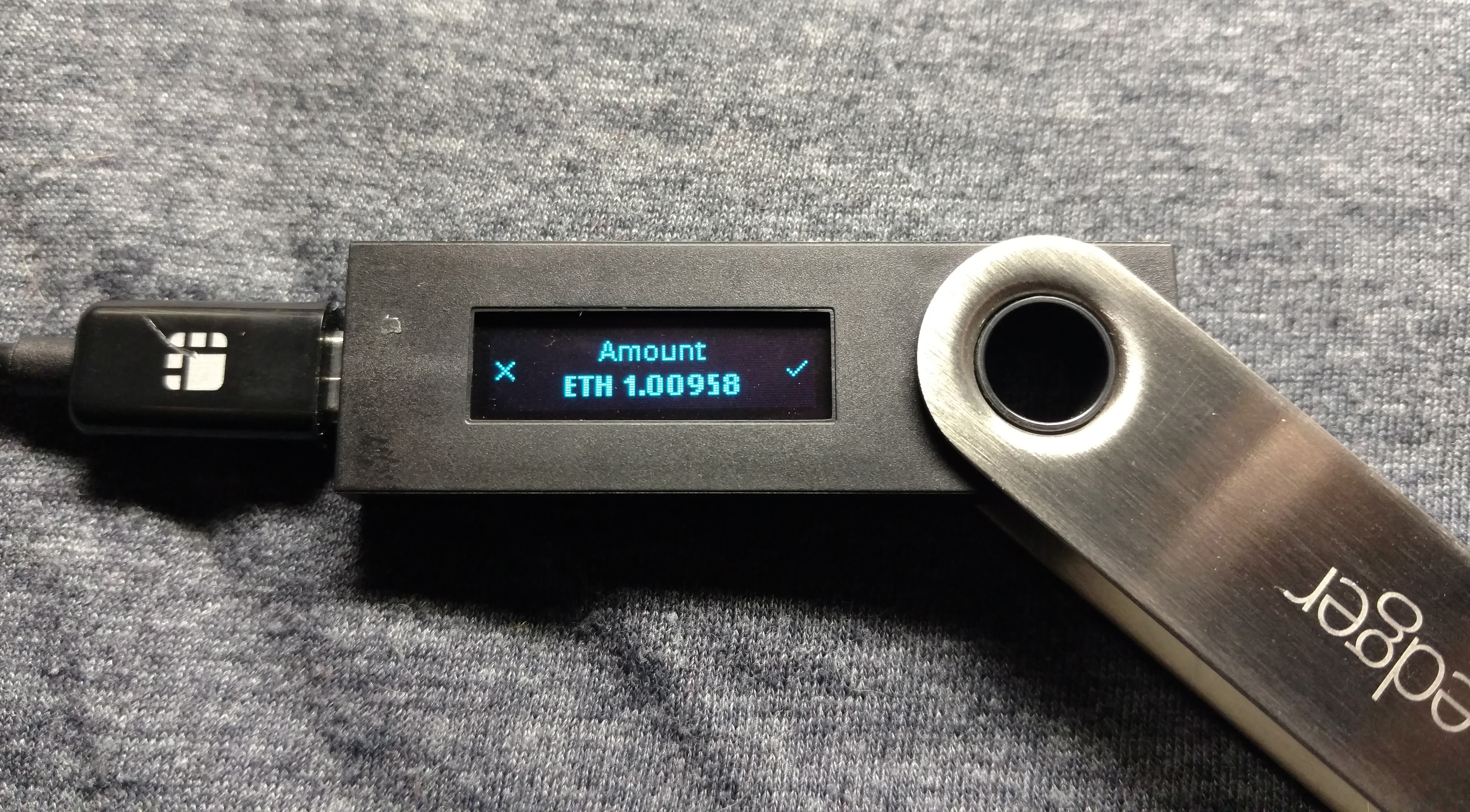 ledger nano s eth